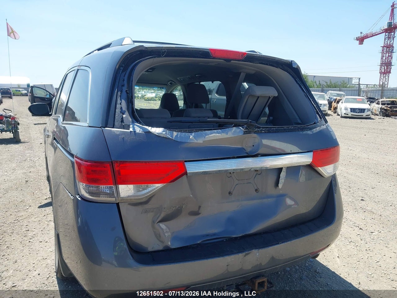 2014 HONDA ODYSSEY EX thumbnail 7