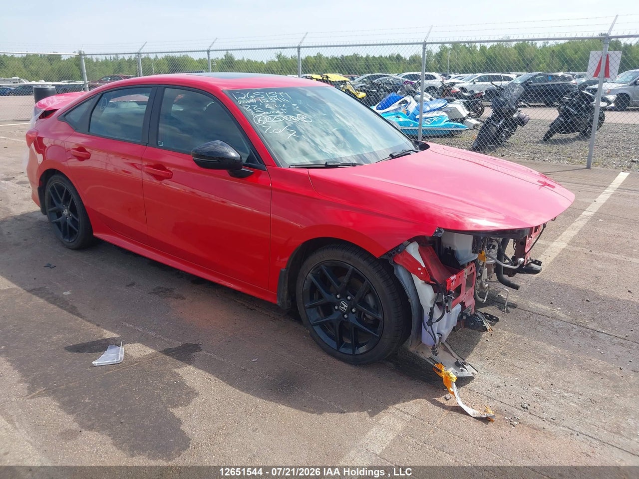 2022 HONDA CIVIC SPORT thumbnail 2