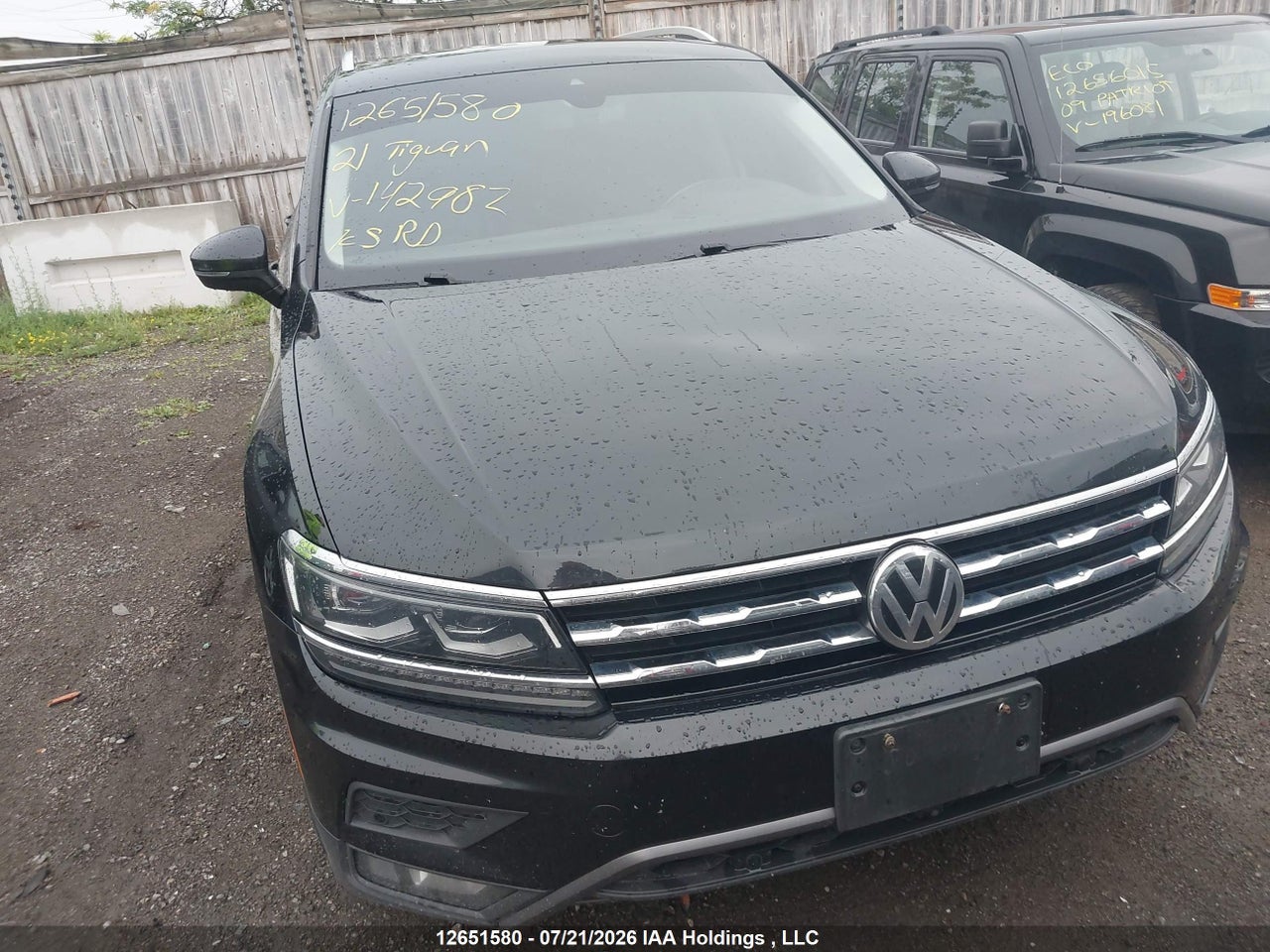 2021 VOLKSWAGEN TIGUAN HIGHLINE thumbnail 2