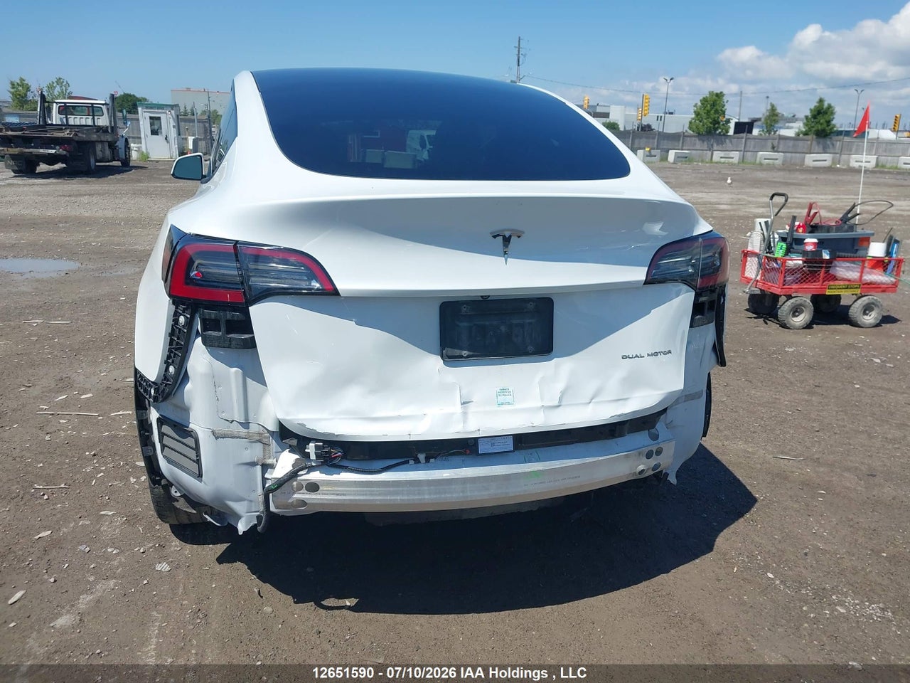 2022 TESLA MODEL Y LONG RANGE thumbnail 7