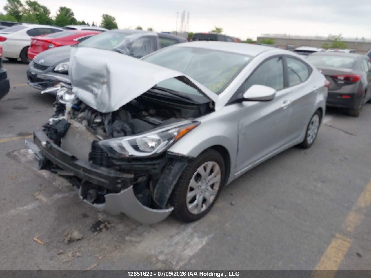 2015 HYUNDAI ELANTRA GL thumbnail 3