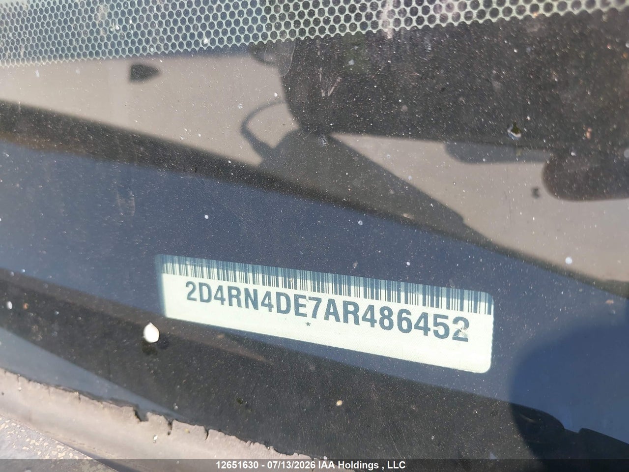 2010 DODGE GRAND CARAVAN SE thumbnail 10