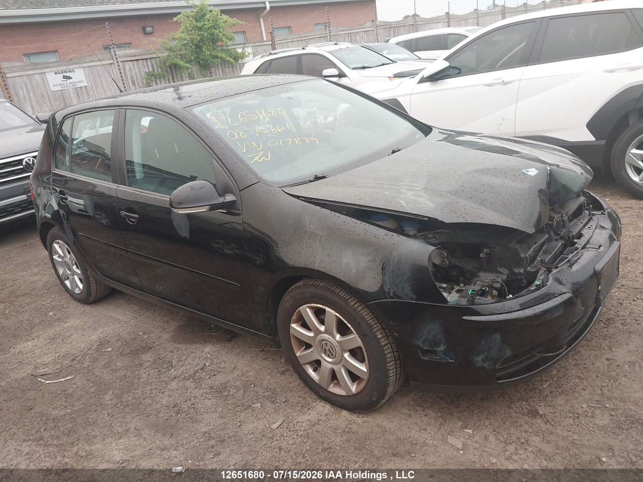 2008 VOLKSWAGEN RABBIT thumbnail 2