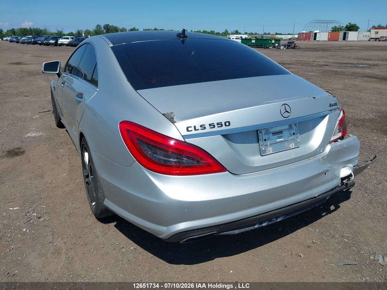 2014 MERCEDES BENZ CLS 550 thumbnail 4
