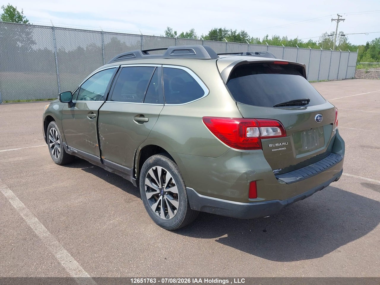 2015 SUBARU OUTBACK 3.6R LIMITED thumbnail 4