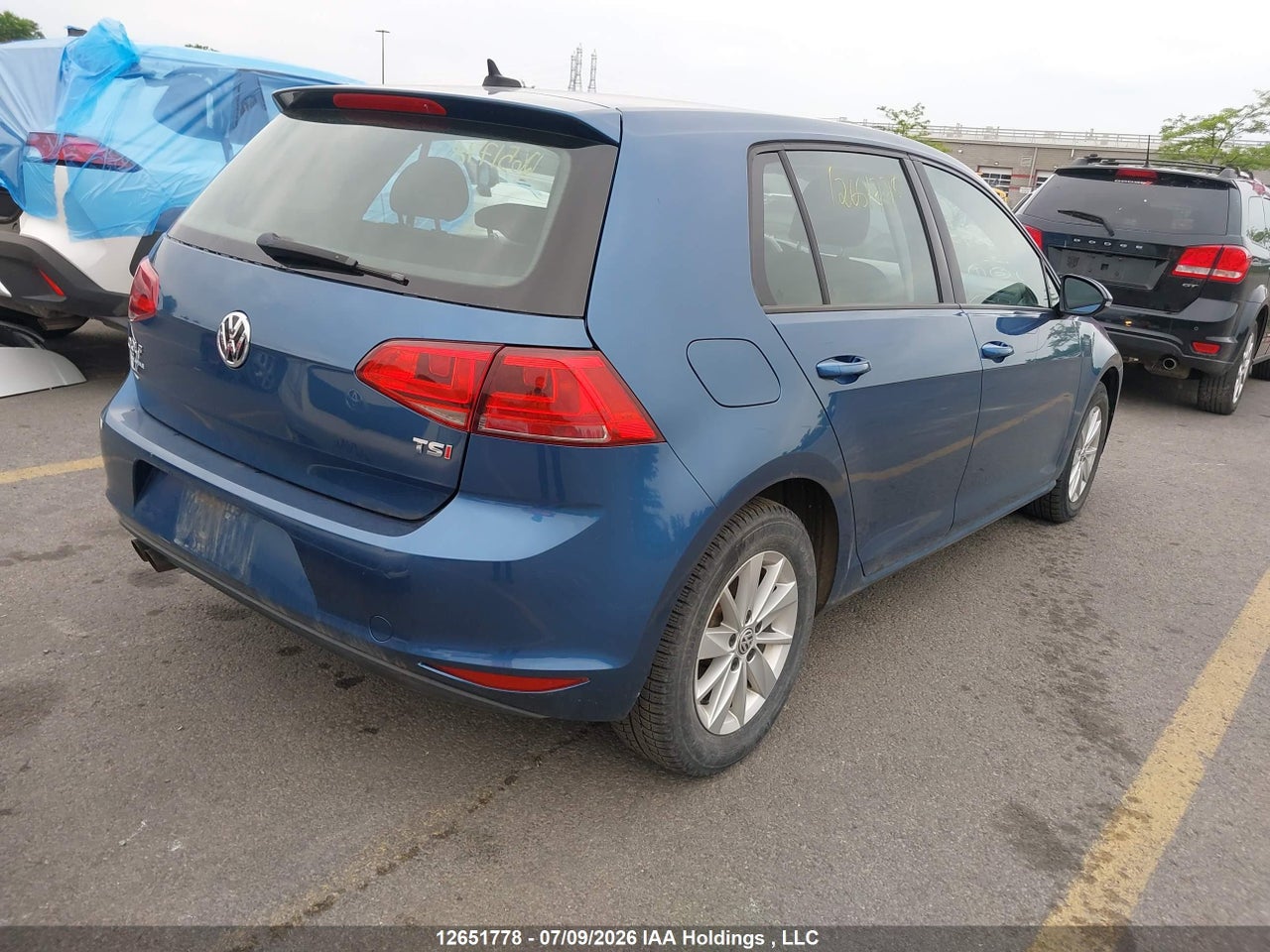 2016 VOLKSWAGEN GOLF 1.8 TSI COMFORTLINE/1.8 TSI HIGHLINE/1.8 TSI TRENDLINE thumbnail 5