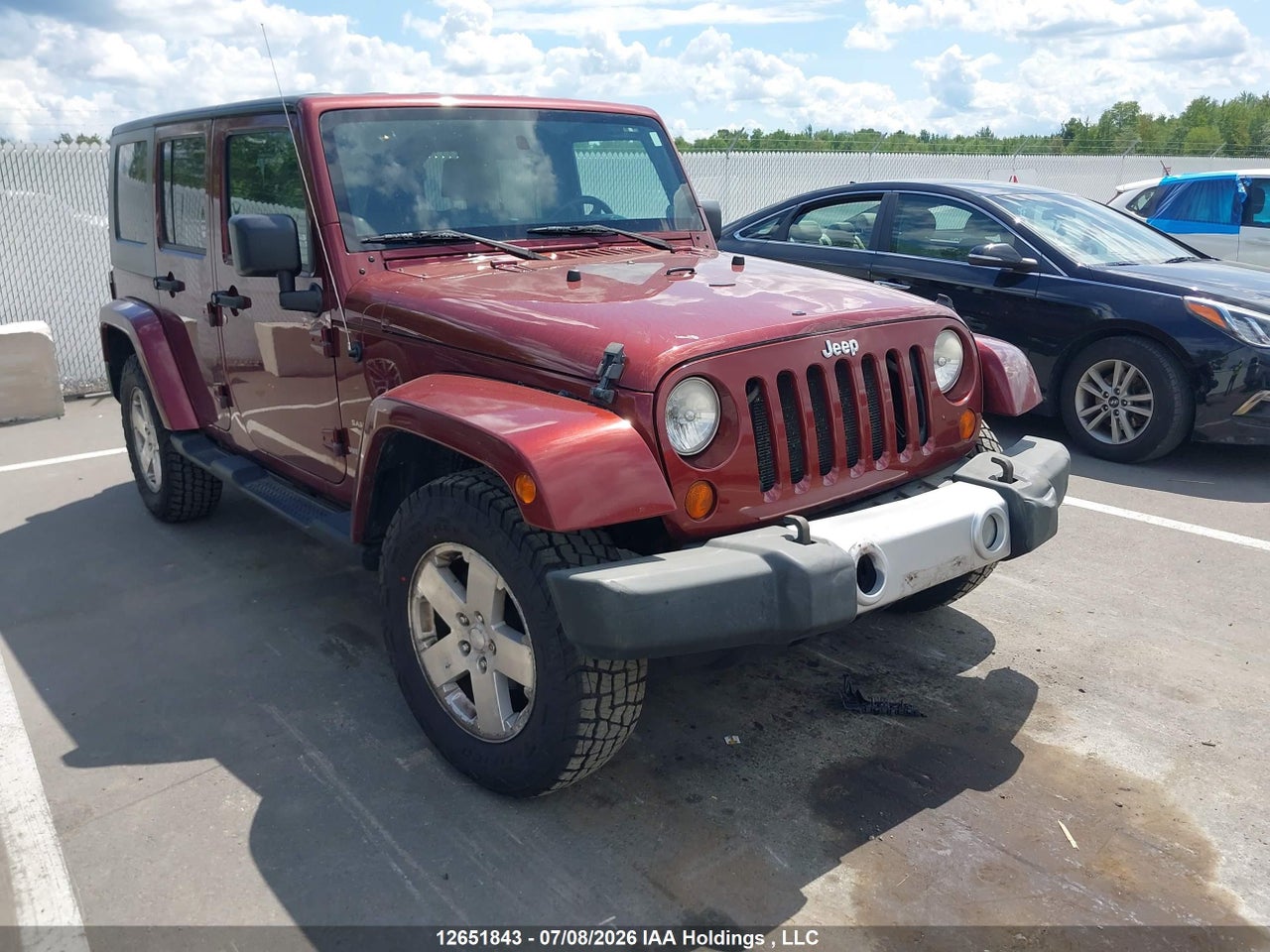 2008 JEEP WRANGLER UNLIMITED SAHARA thumbnail 2