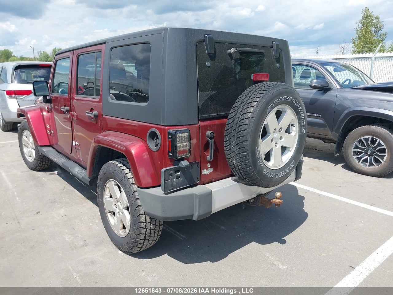 2008 JEEP WRANGLER UNLIMITED SAHARA thumbnail 4
