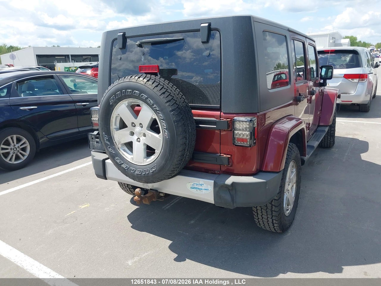 2008 JEEP WRANGLER UNLIMITED SAHARA thumbnail 5
