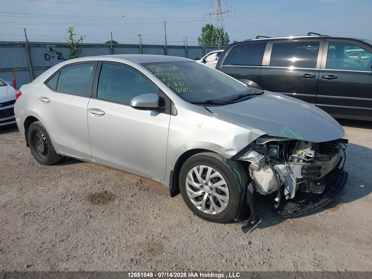 2019 TOYOTA COROLLA L/LE/XLE/SE/XSE thumbnail 2