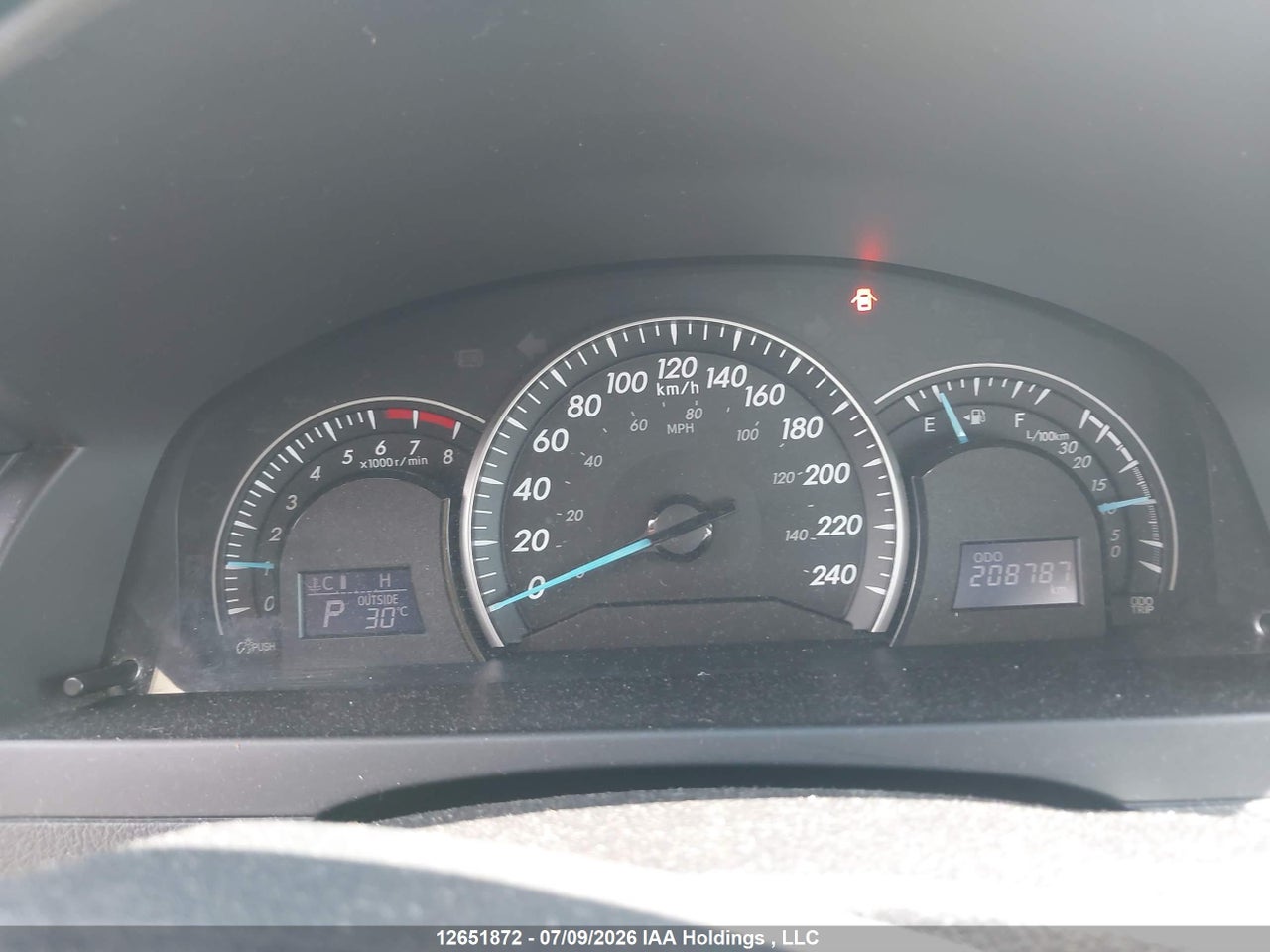 2014 TOYOTA CAMRY LE thumbnail 8