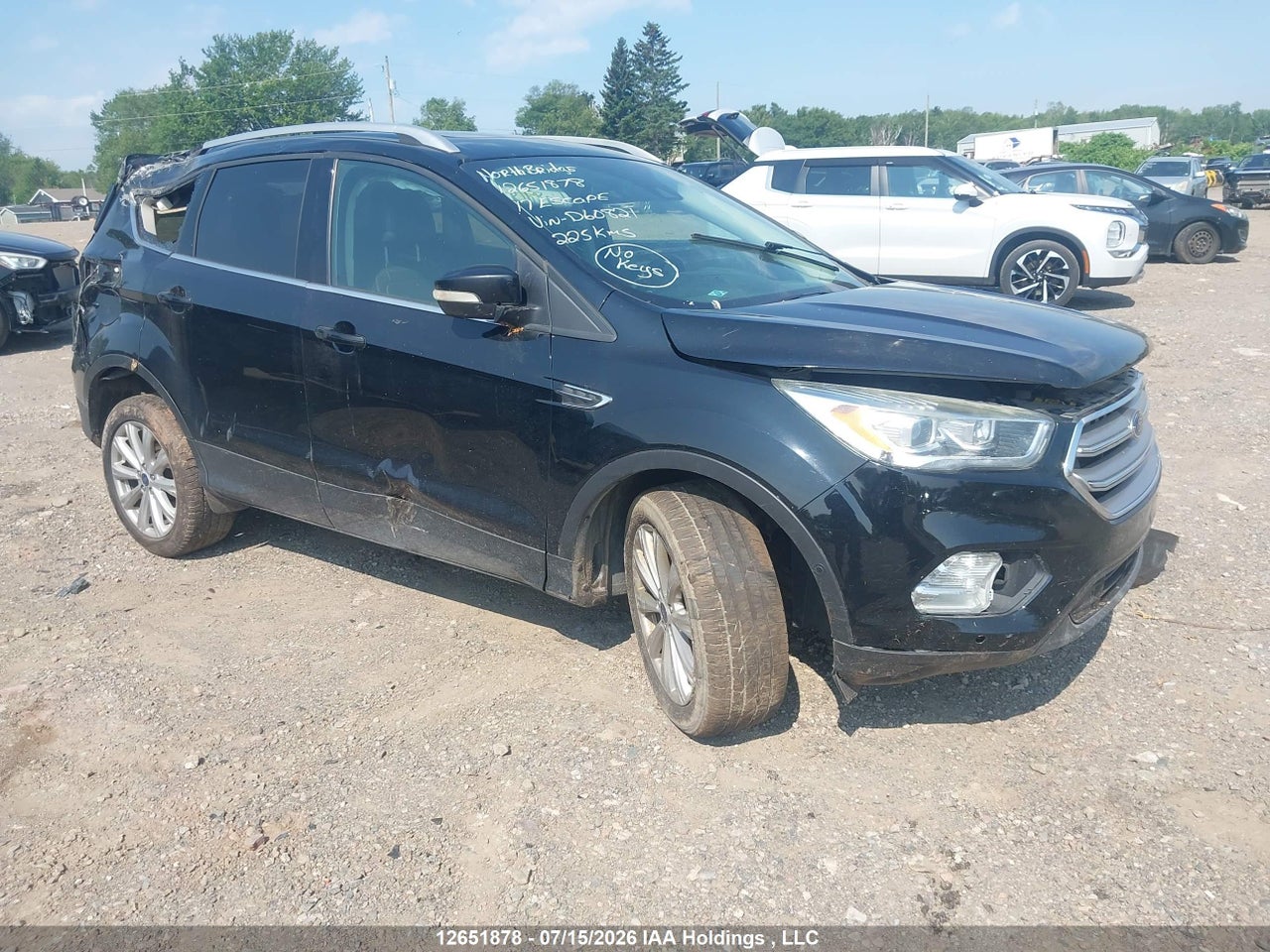 2017 FORD ESCAPE TITANIUM thumbnail 2