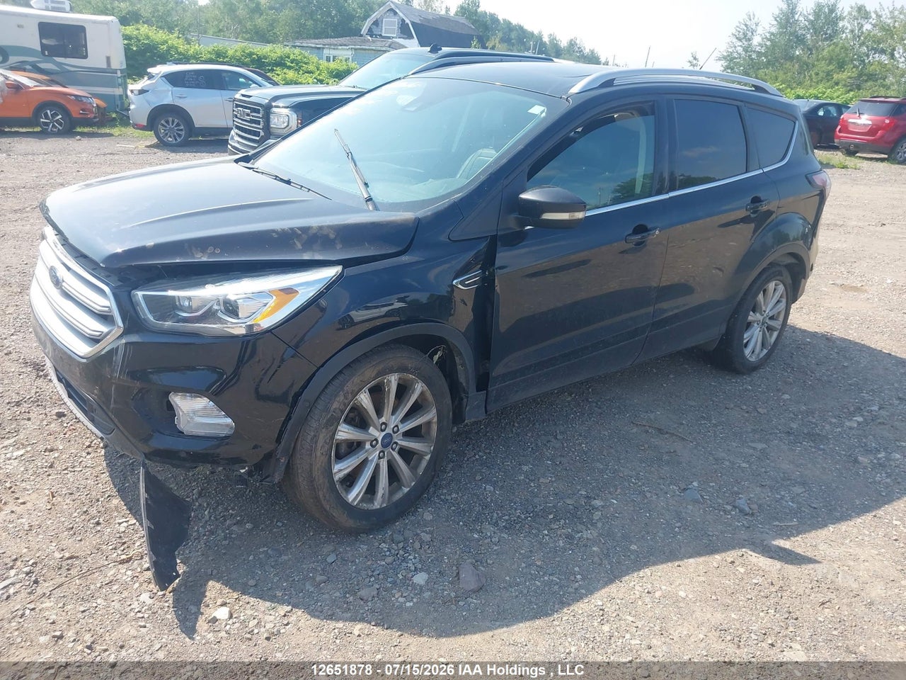 2017 FORD ESCAPE TITANIUM thumbnail 3
