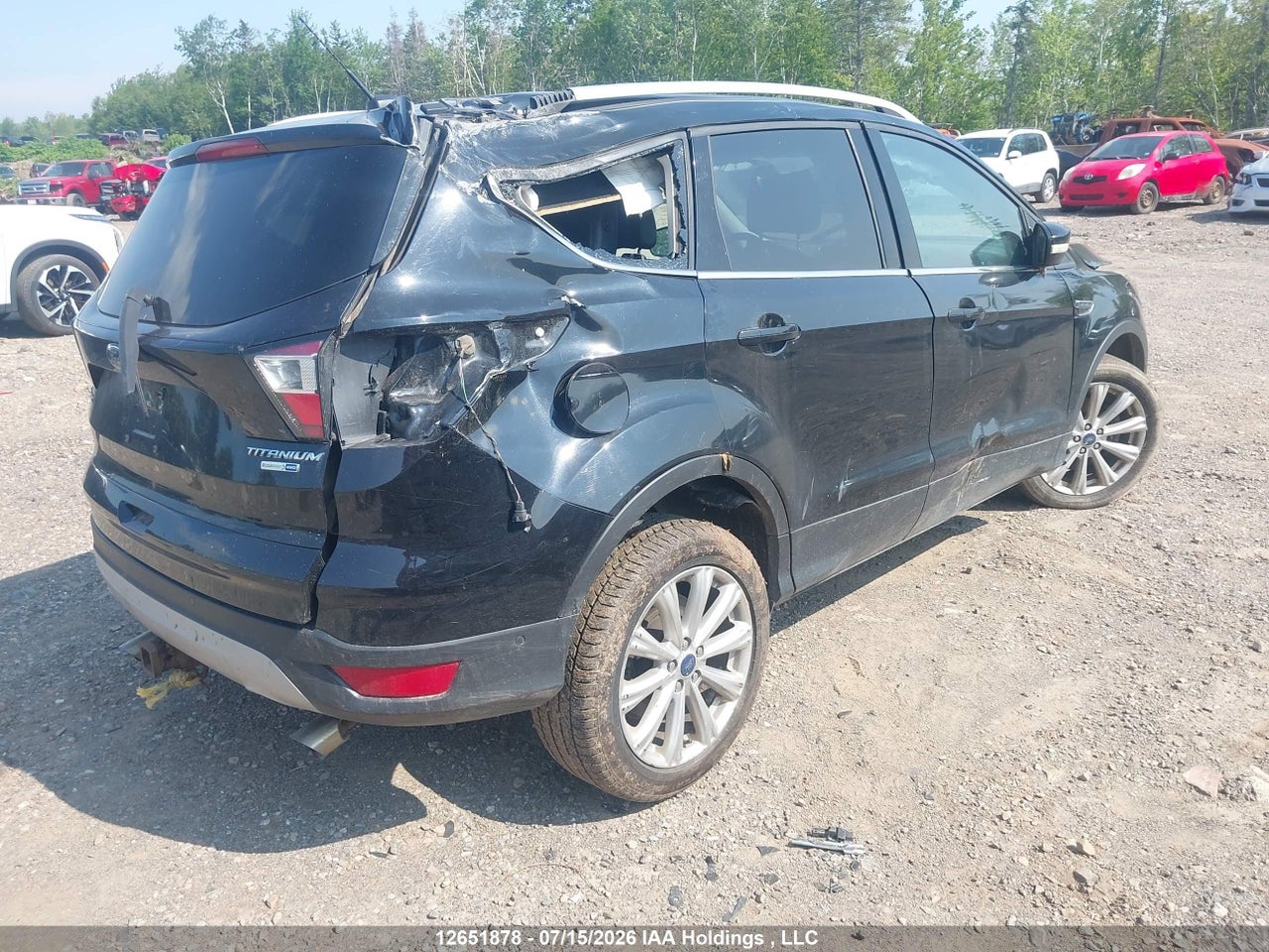 2017 FORD ESCAPE TITANIUM thumbnail 5