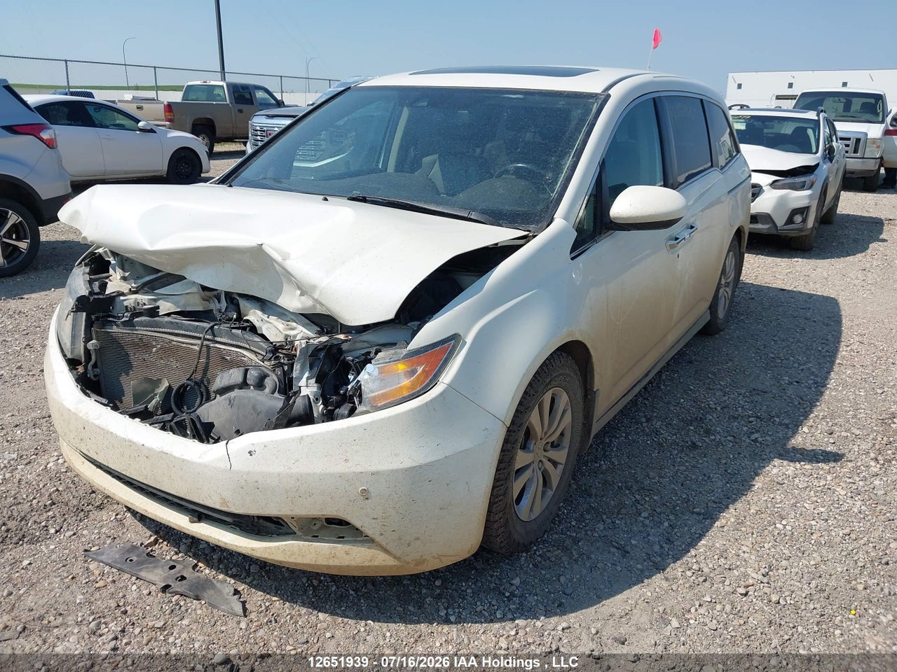 2017 HONDA ODYSSEY EXL thumbnail 3