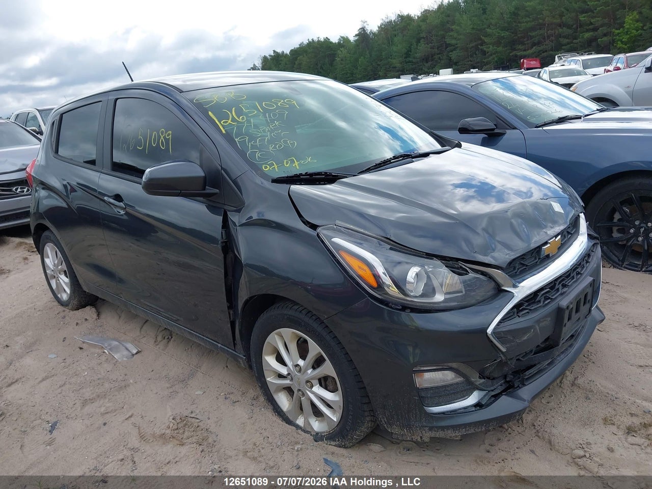 2019 CHEVROLET SPARK 1LT CVT thumbnail 2