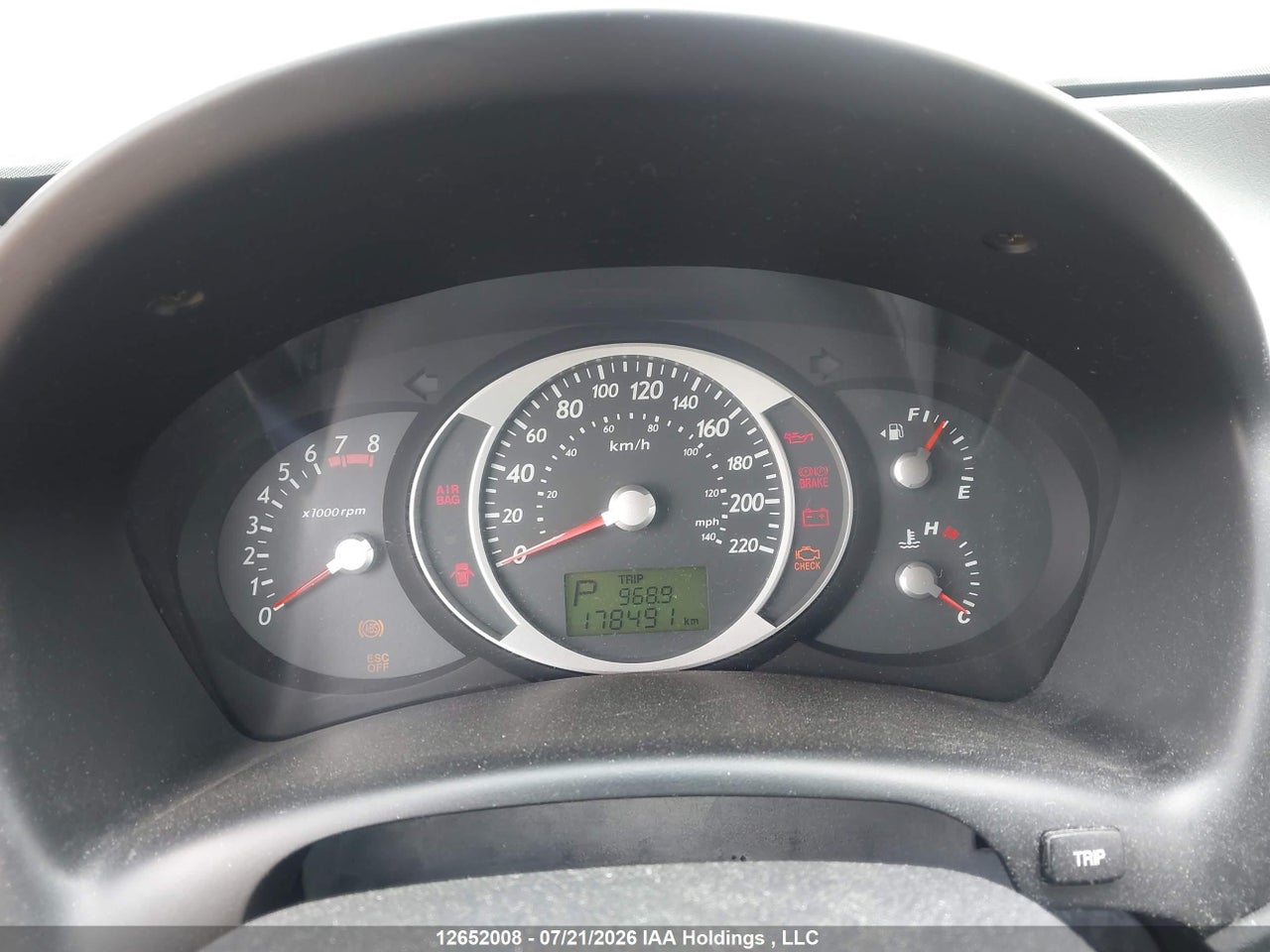 2006 HYUNDAI TUCSON GL V6 thumbnail 8