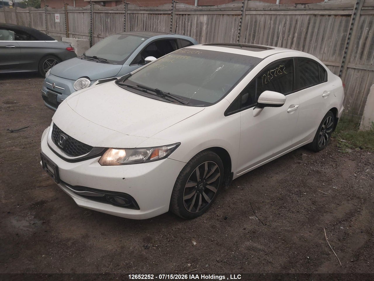 2014 HONDA Civic touring thumbnail 3