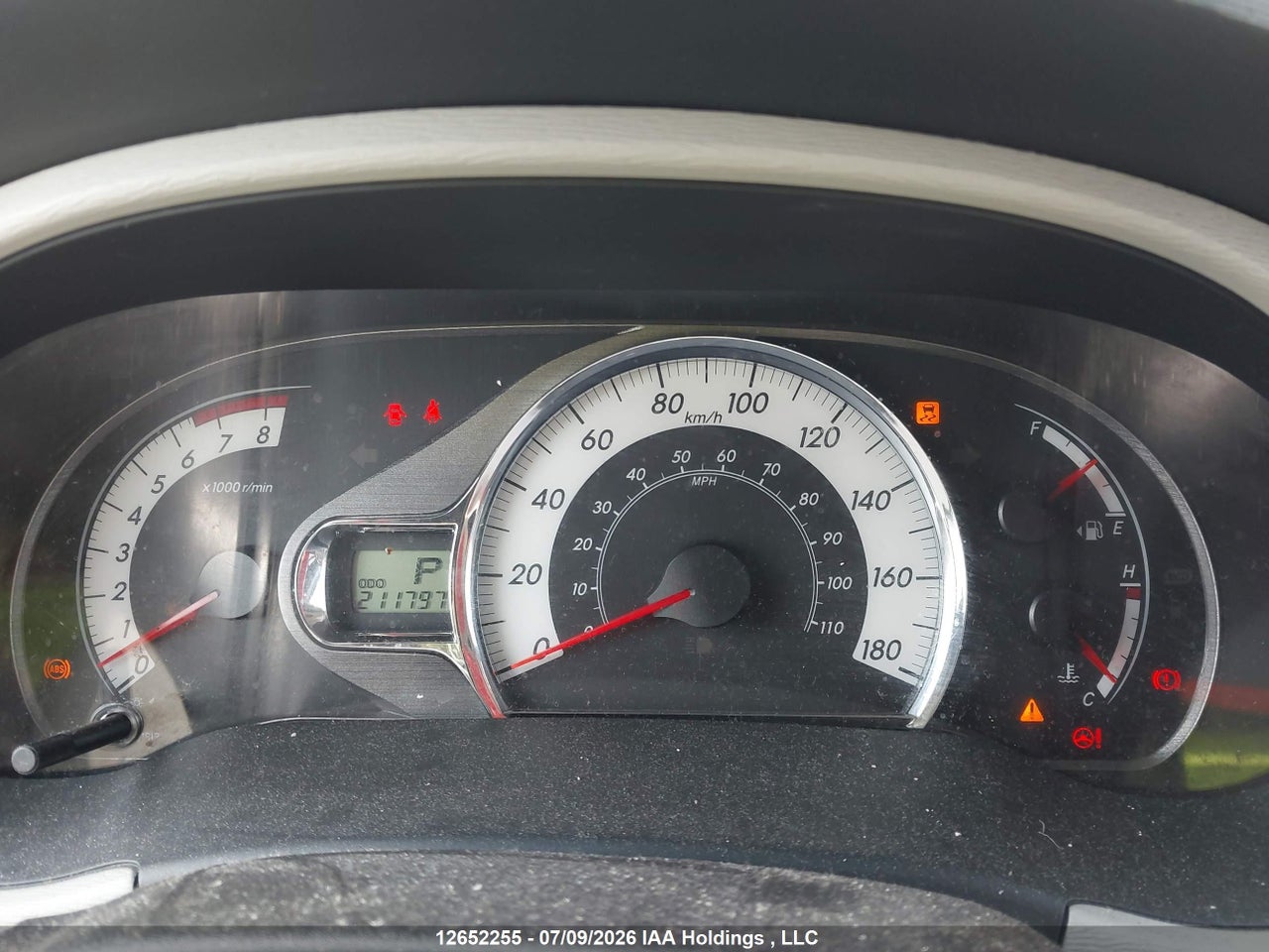 2013 TOYOTA SIENNA SE 8 PASSENGER thumbnail 8