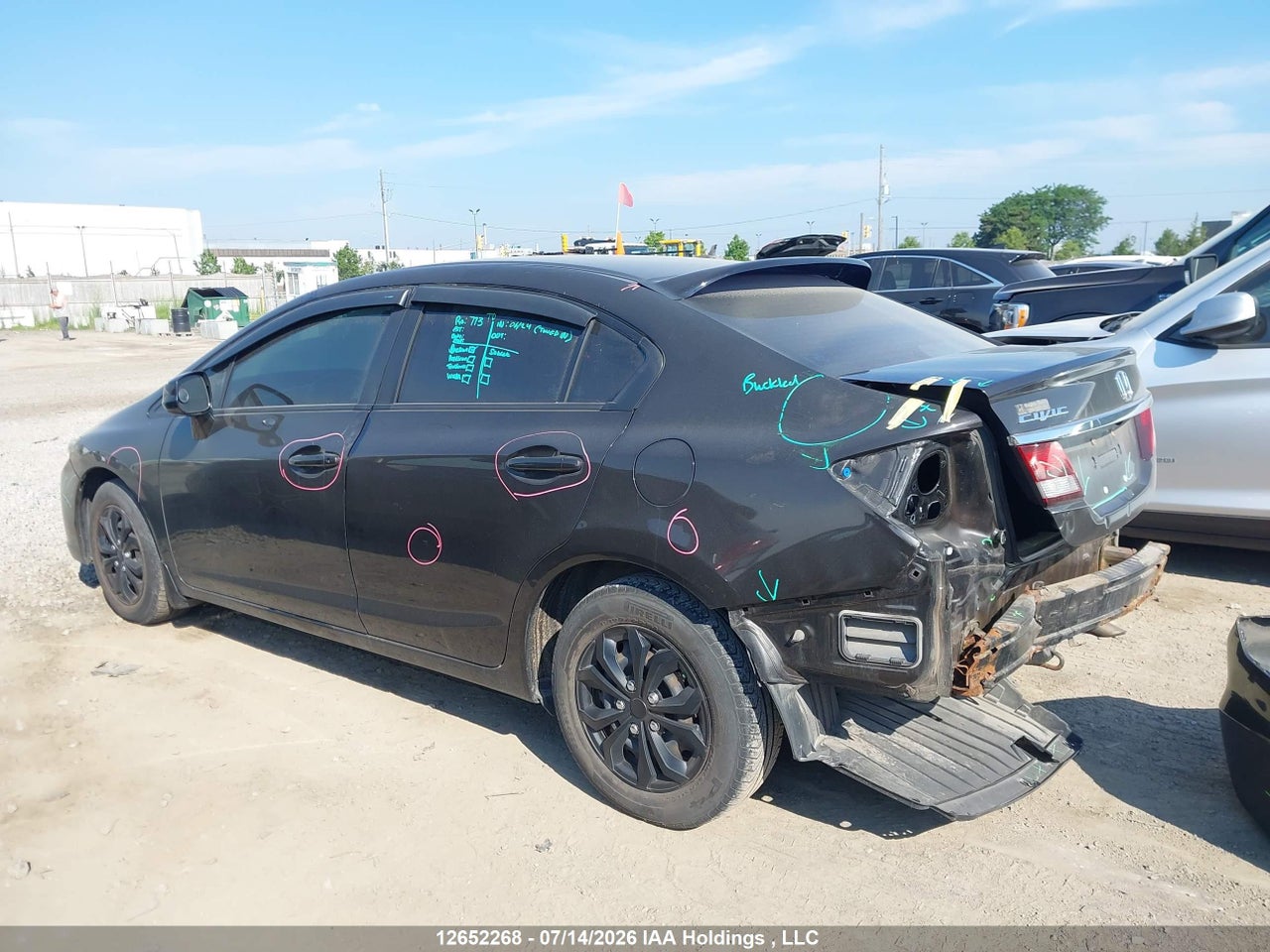 2013 HONDA CIVIC EX 4DR thumbnail 4