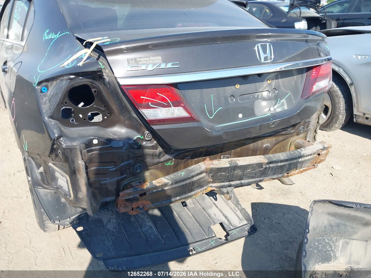 2013 HONDA CIVIC EX 4DR thumbnail 7