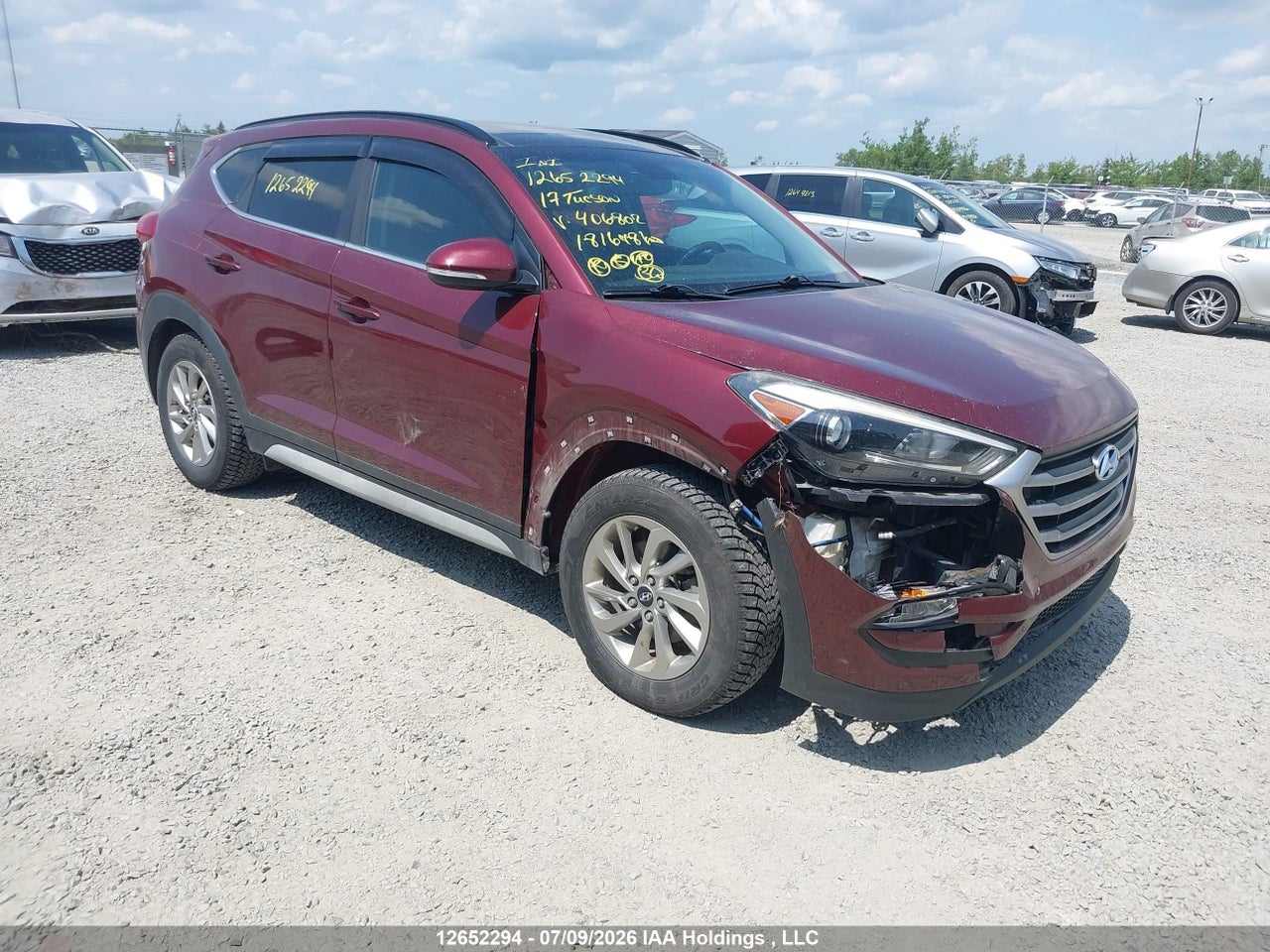 2017 HYUNDAI TUCSON LUXURY thumbnail 2
