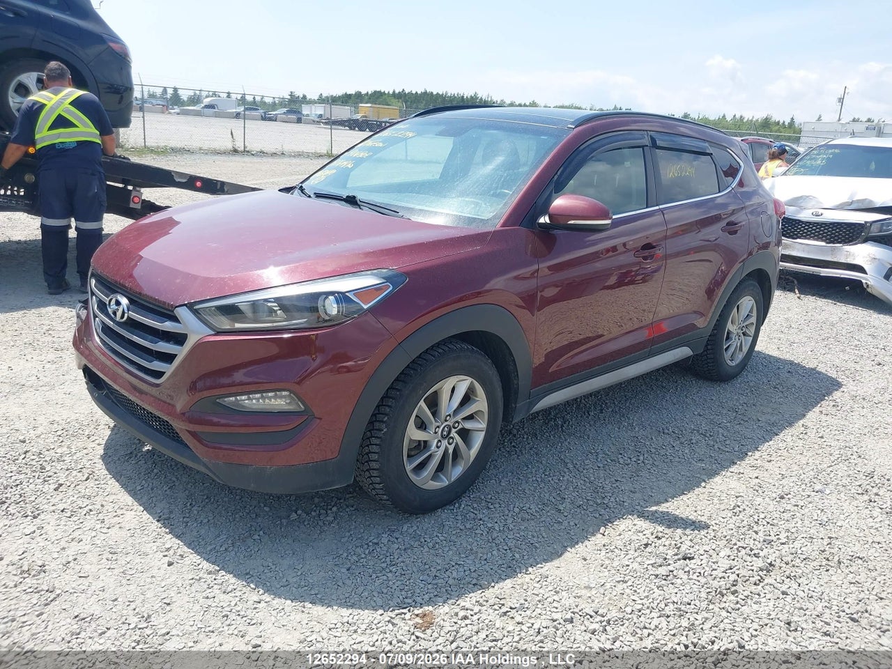 2017 HYUNDAI TUCSON LUXURY thumbnail 3