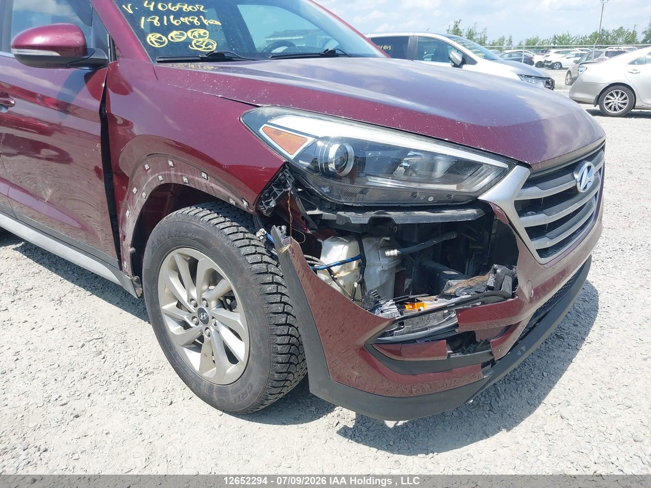 2017 HYUNDAI TUCSON LUXURY thumbnail 7