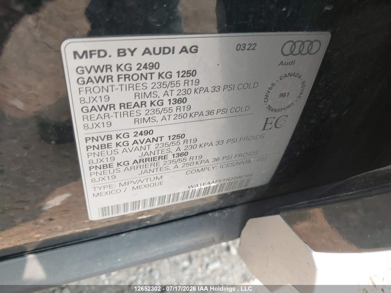 2022 AUDI Q5 thumbnail 10