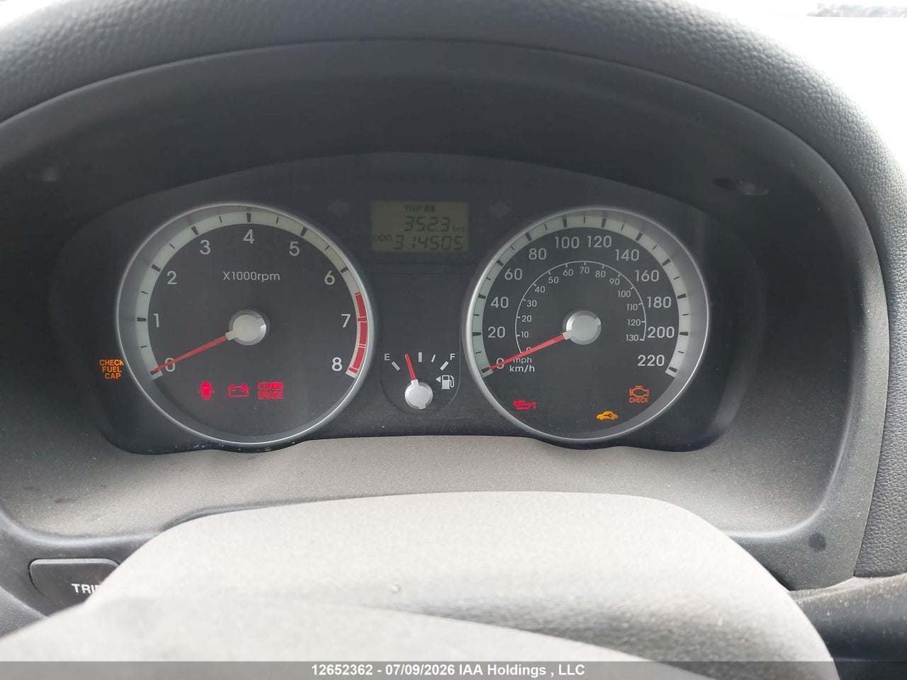 2009 HYUNDAI ACCENT SE thumbnail 8