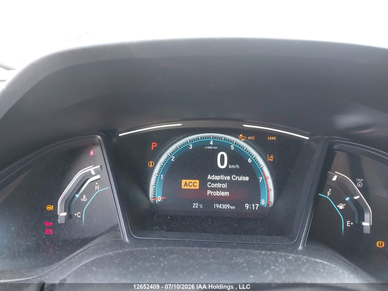 2017 HONDA CIVIC LX thumbnail 8
