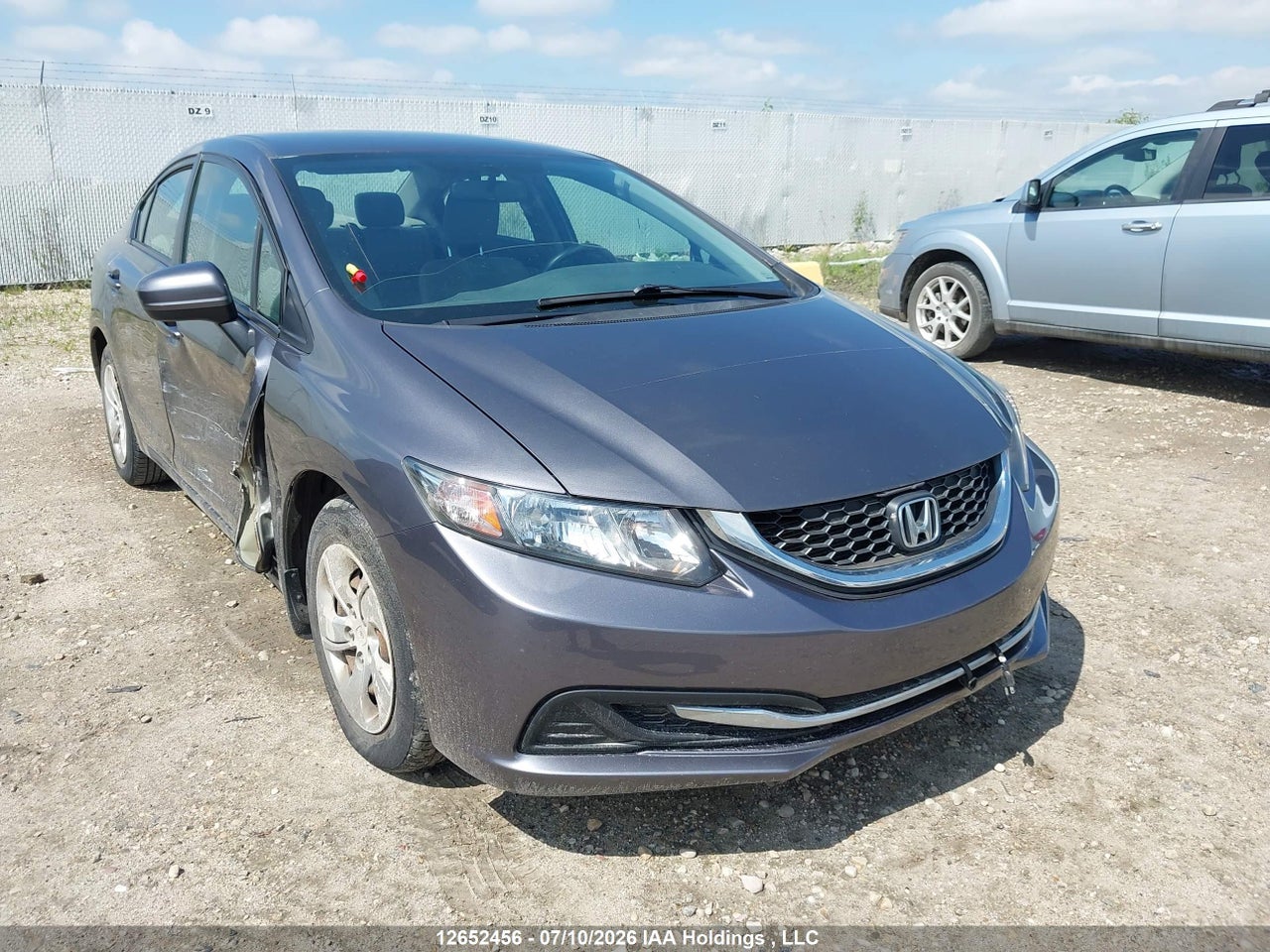 2014 HONDA CIVIC LX thumbnail 2