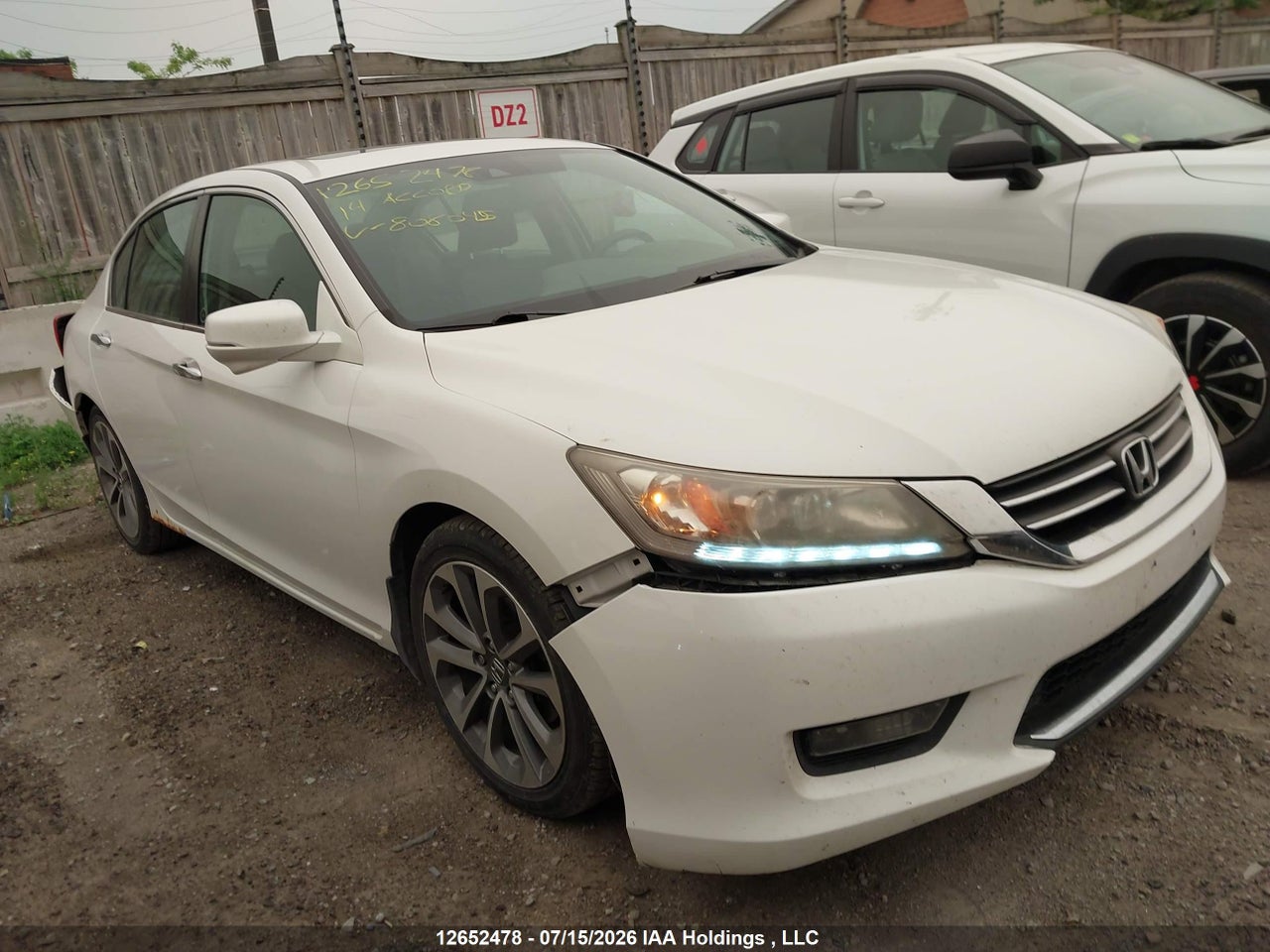 2014 HONDA ACCORD thumbnail 2