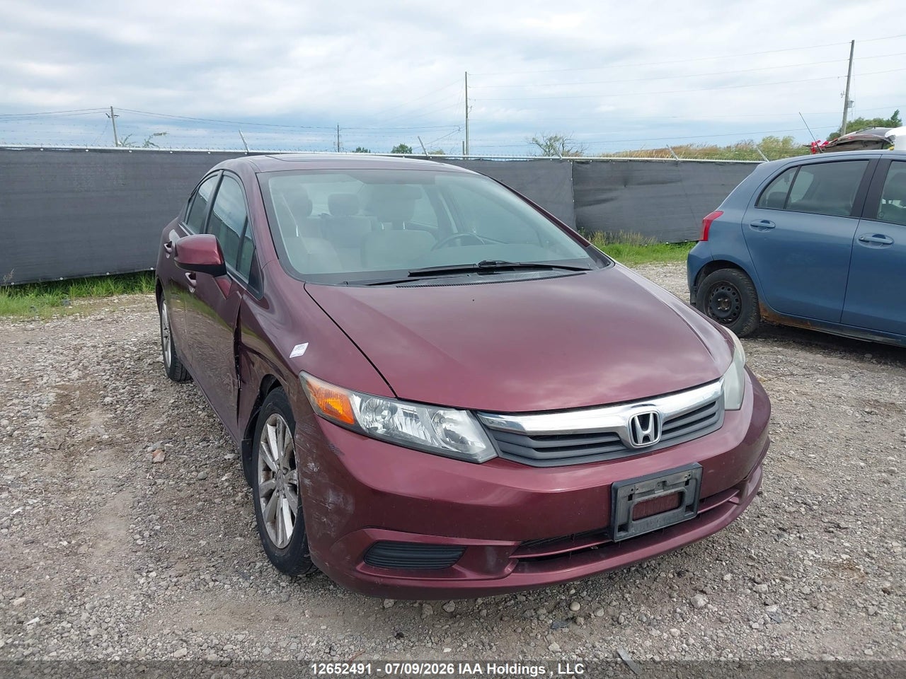 2012 HONDA CIVIC EX 4DR thumbnail 2