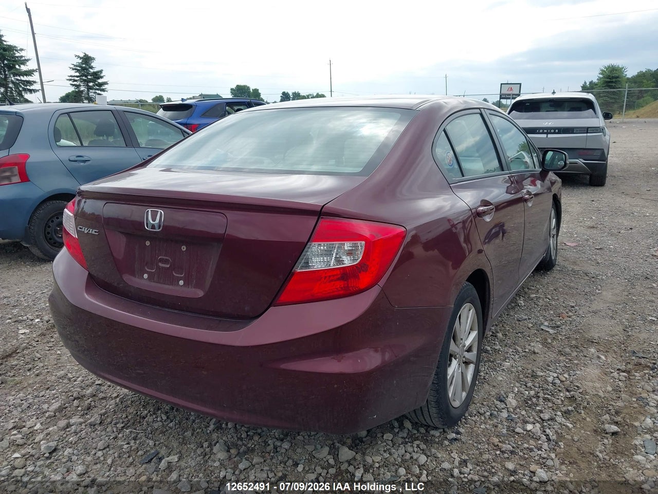 2012 HONDA CIVIC EX 4DR thumbnail 5