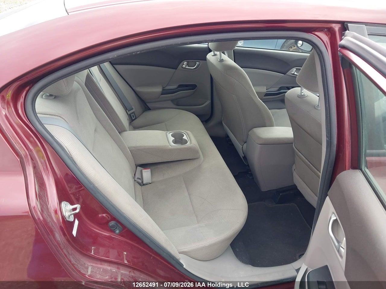 2012 HONDA CIVIC EX 4DR thumbnail 9