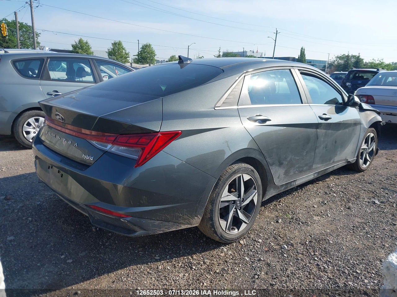 2023 HYUNDAI ELANTRA HYBRID LUXURY thumbnail 5