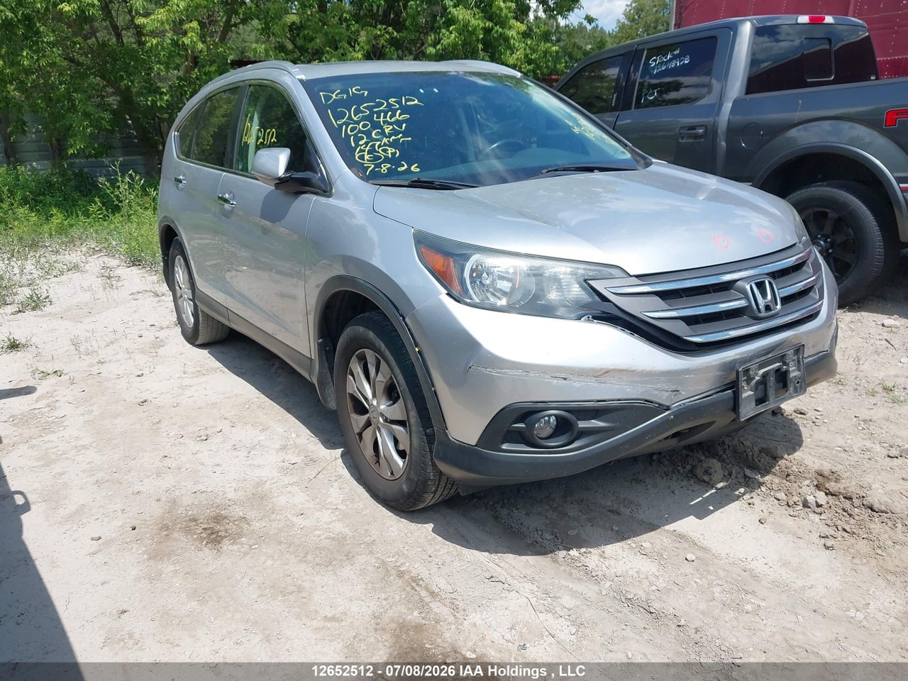 2012 HONDA CR-V TOURING thumbnail 2