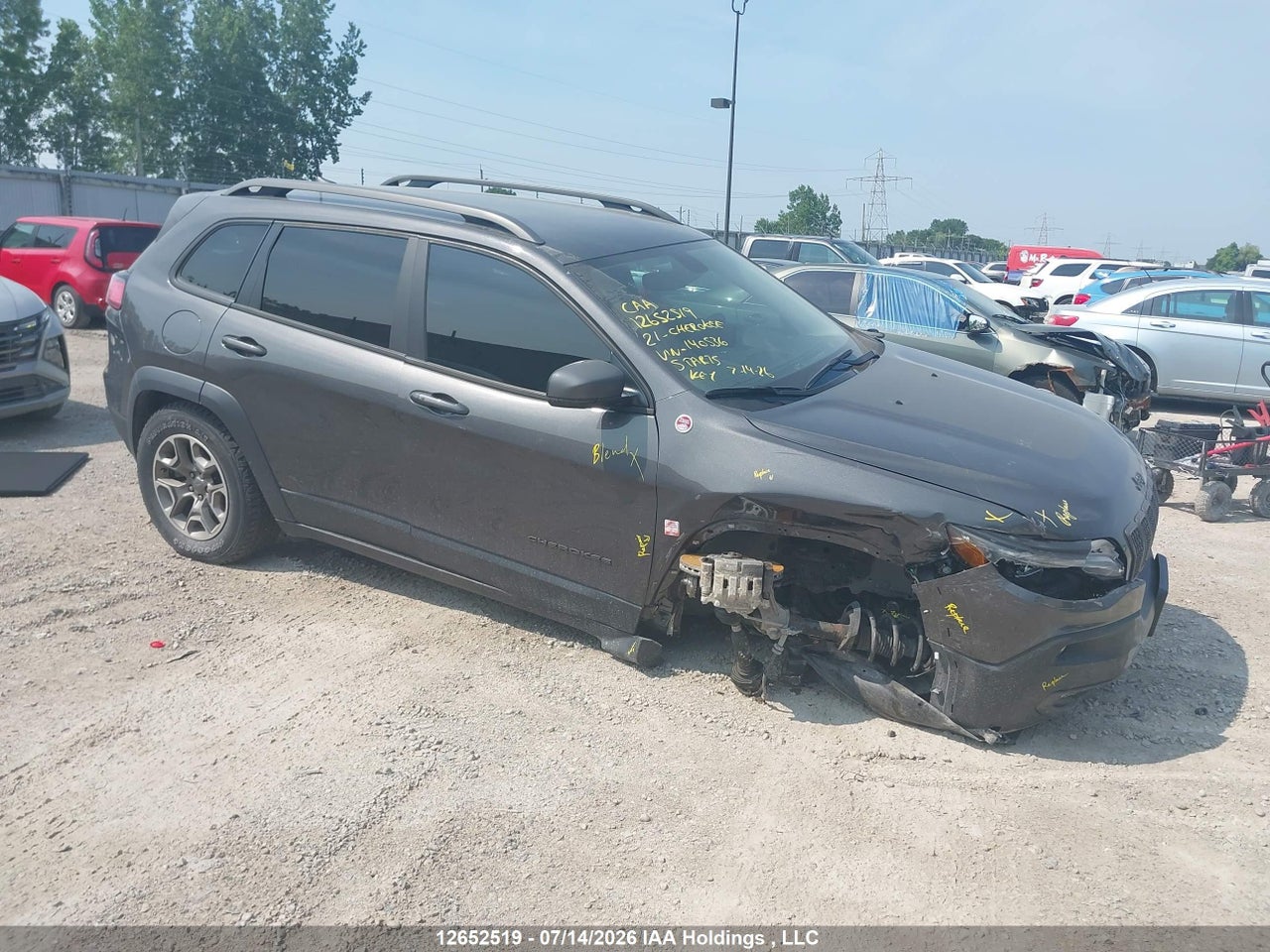 2021 JEEP CHEROKEE TRAILHAWK thumbnail 2