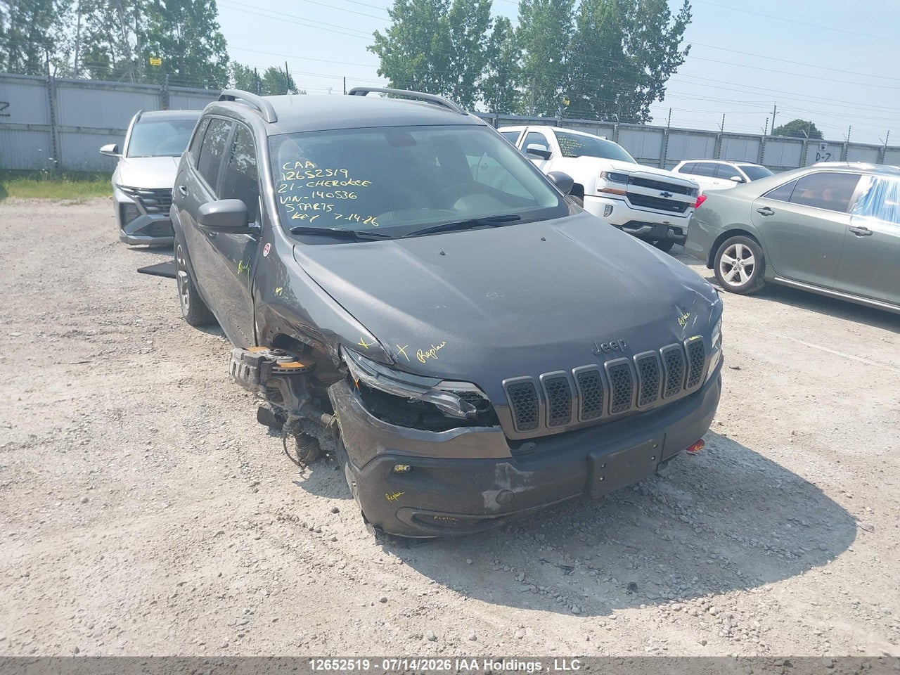 2021 JEEP CHEROKEE TRAILHAWK thumbnail 7