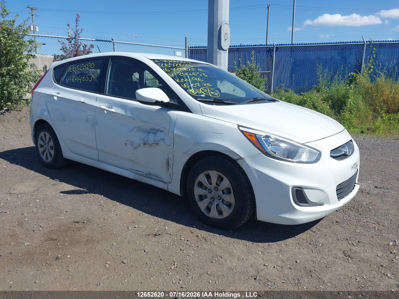 2016 HYUNDAI ACCENT GL thumbnail 2