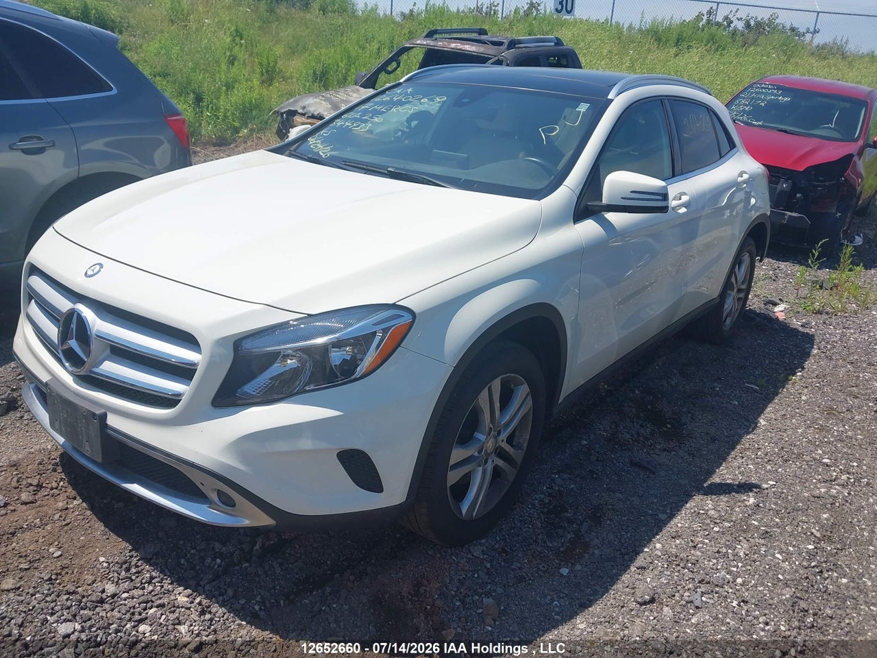 2017 MERCEDES BENZ GLA 250 4MATIC thumbnail 3