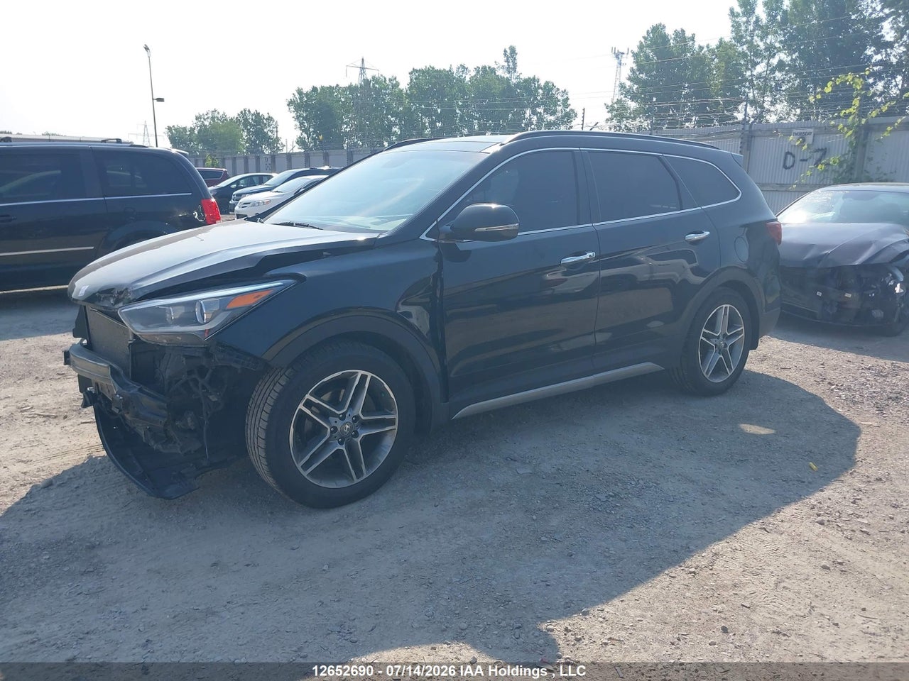 2017 HYUNDAI SANTA FE XL thumbnail 3