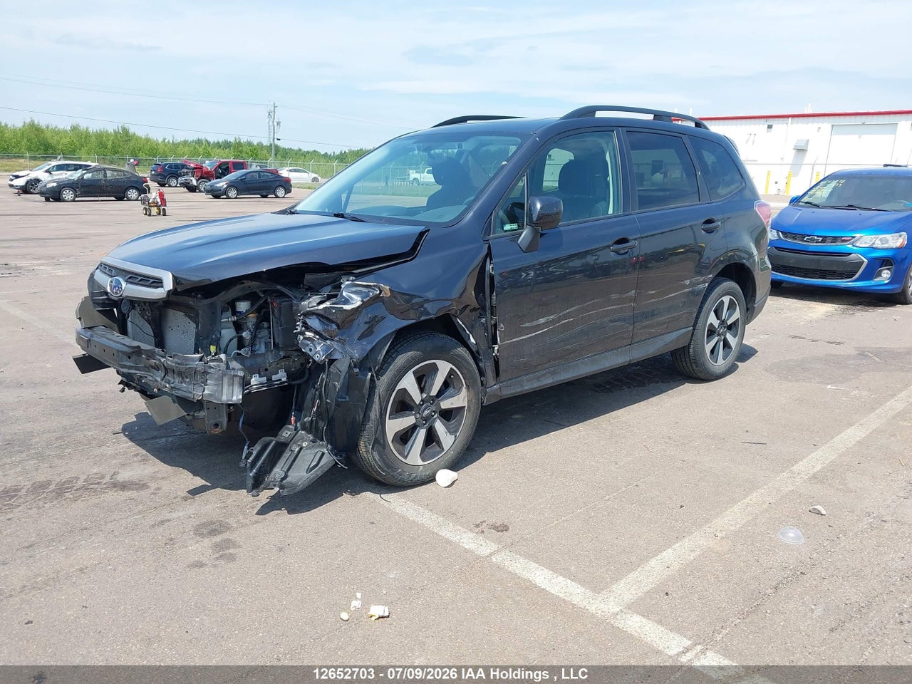 2017 SUBARU FORESTER 2.5I thumbnail 3