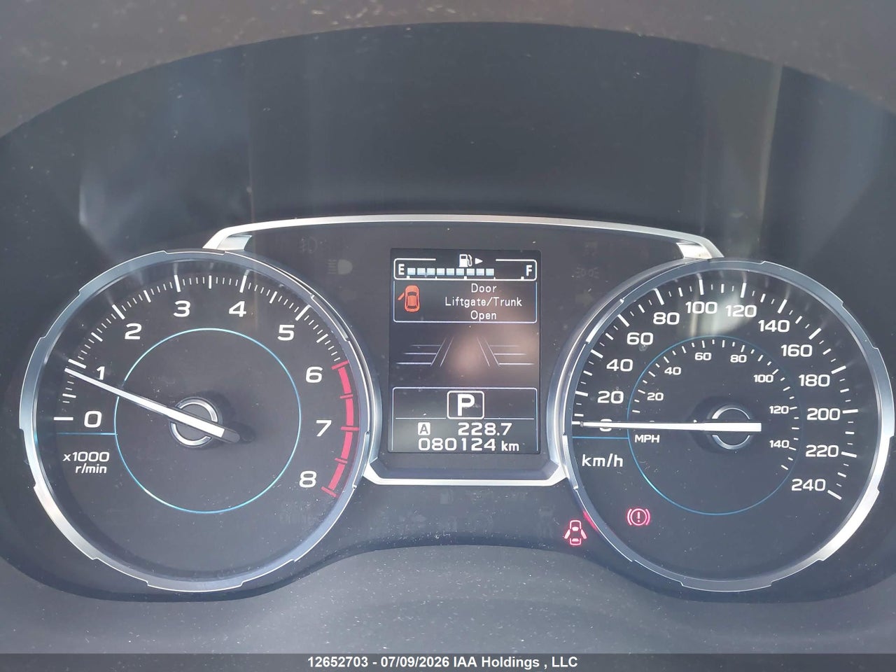 2017 SUBARU FORESTER 2.5I thumbnail 8