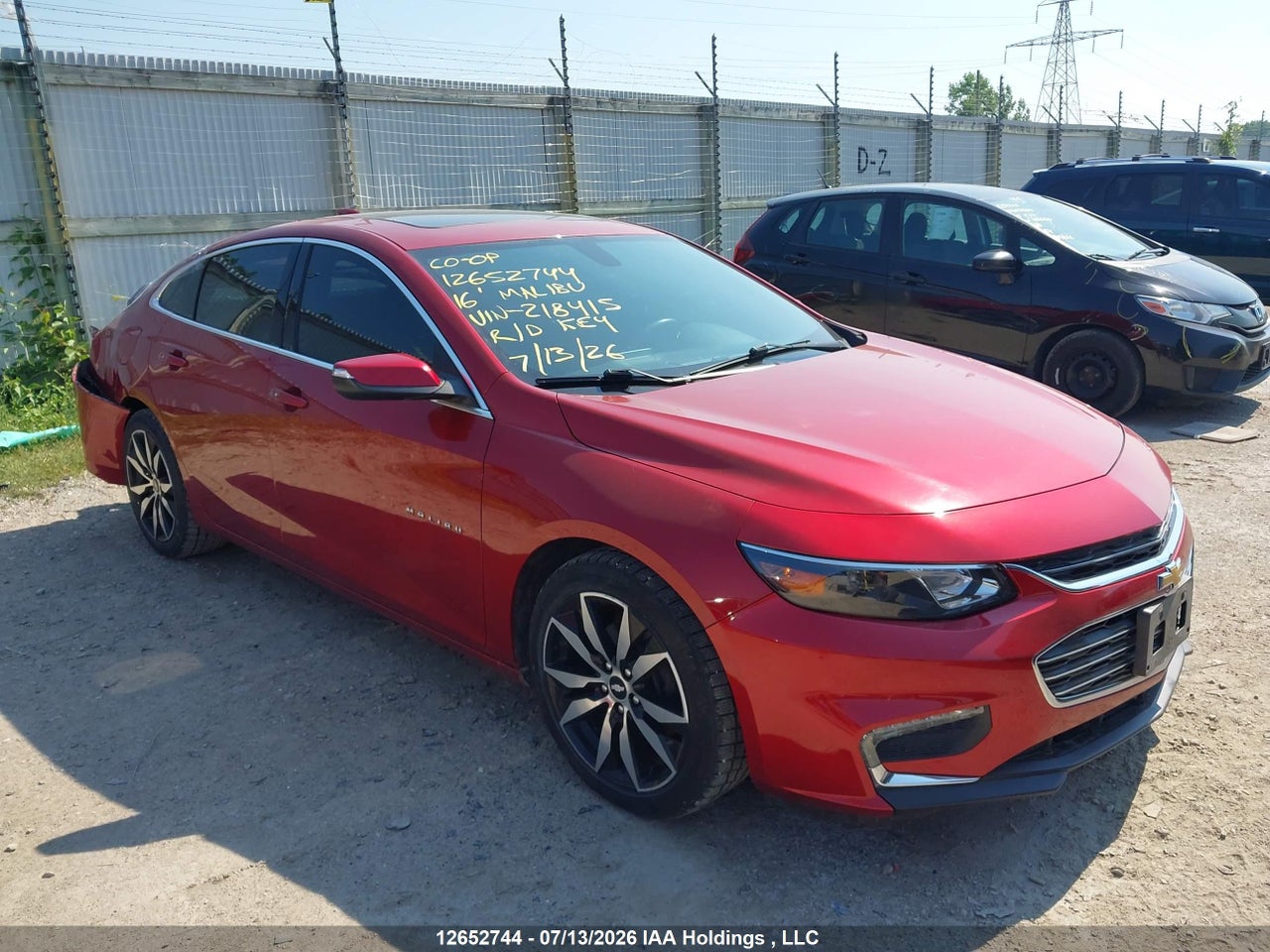 2016 CHEVROLET MALIBU LT thumbnail 2