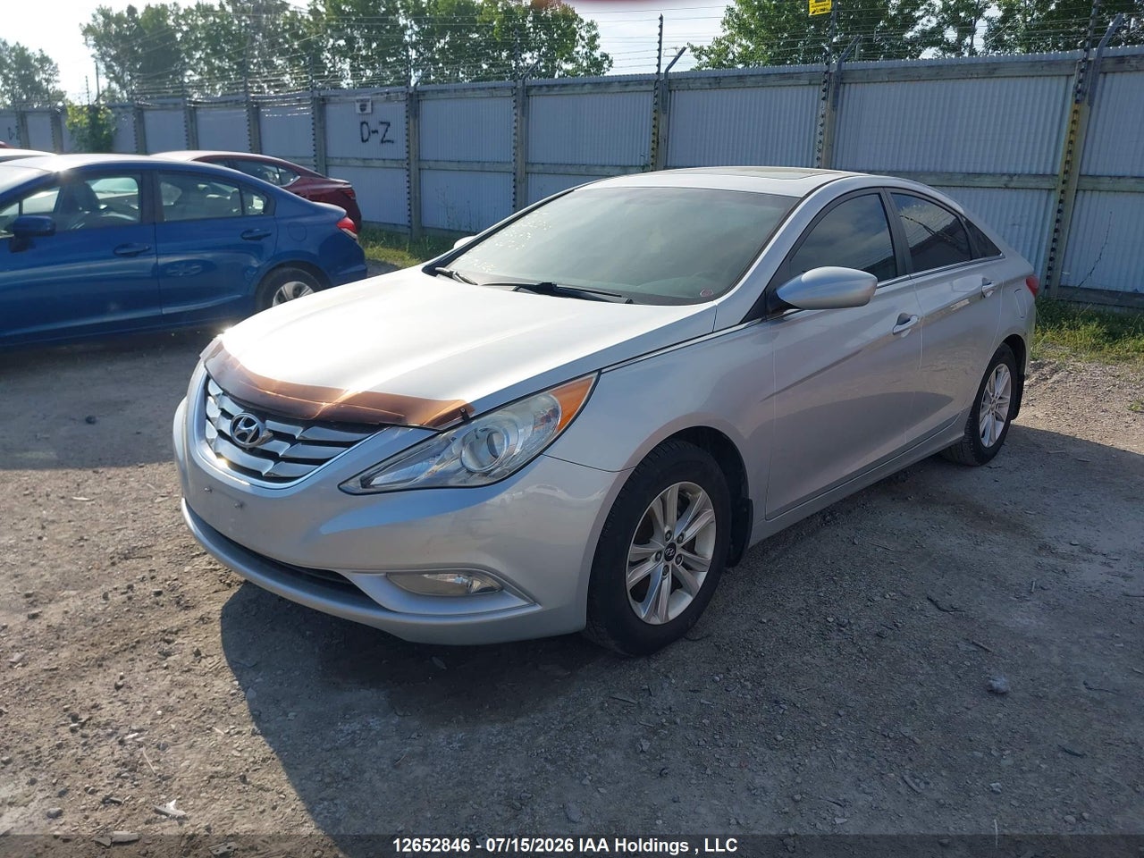 2013 HYUNDAI SONATA GLS thumbnail 3