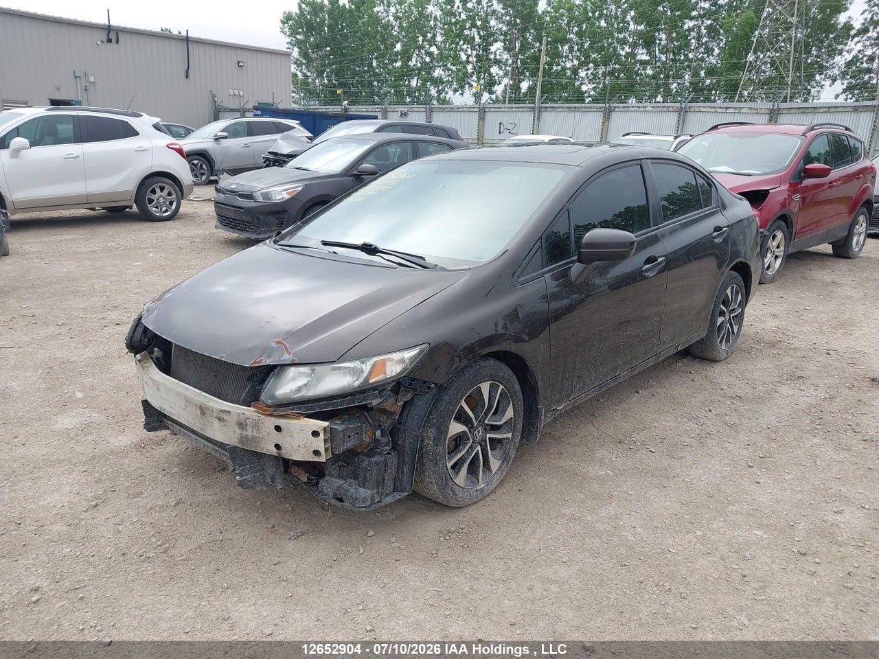2014 HONDA CIVIC EX 4DR thumbnail 3
