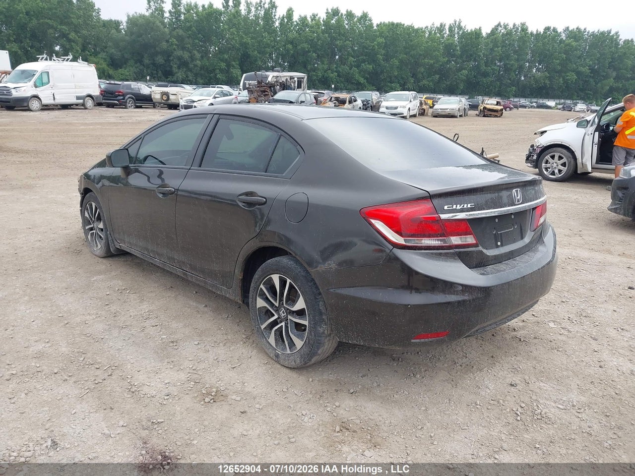 2014 HONDA CIVIC EX 4DR thumbnail 4