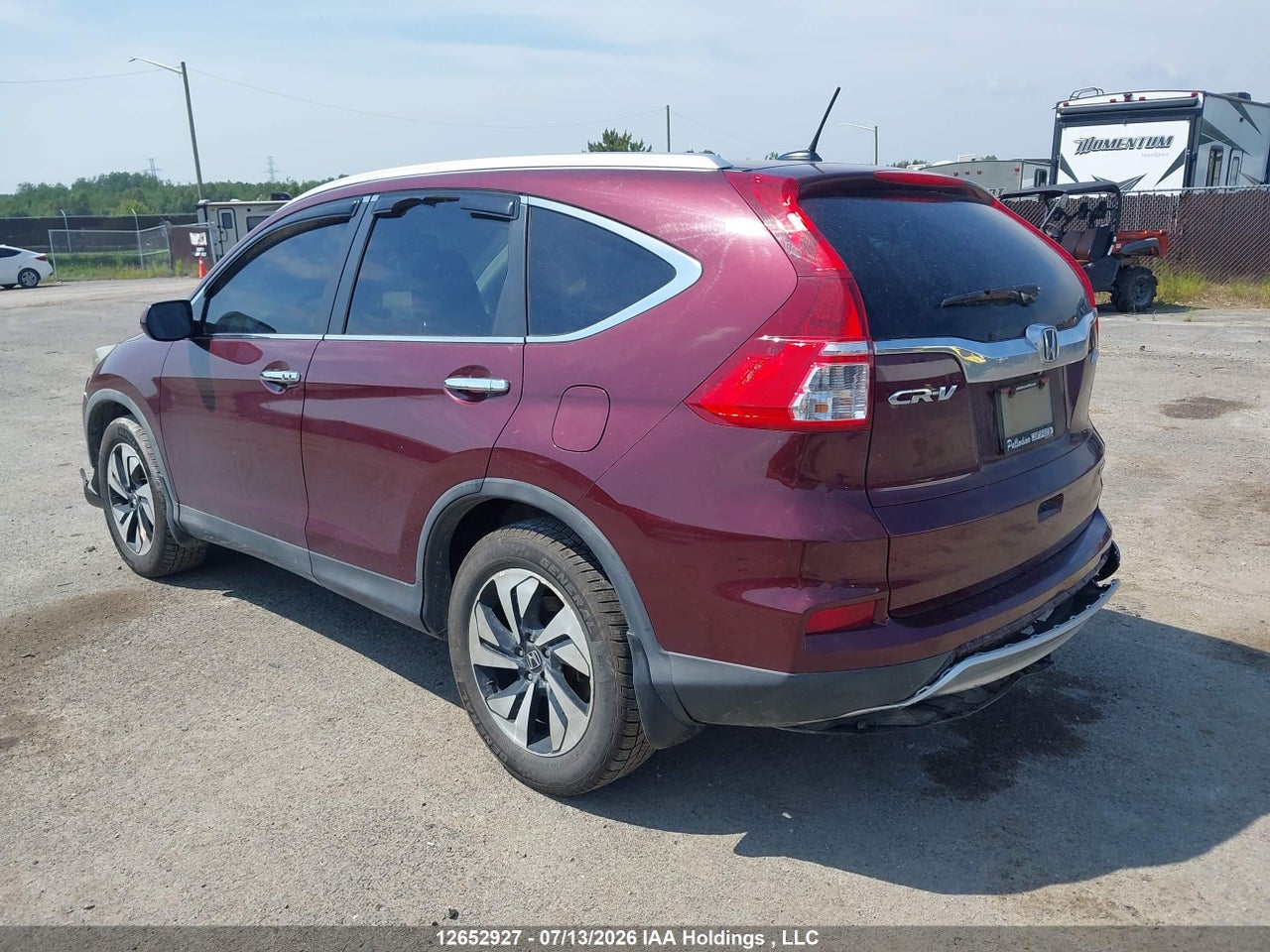 2015 HONDA CR-V TOURING thumbnail 4